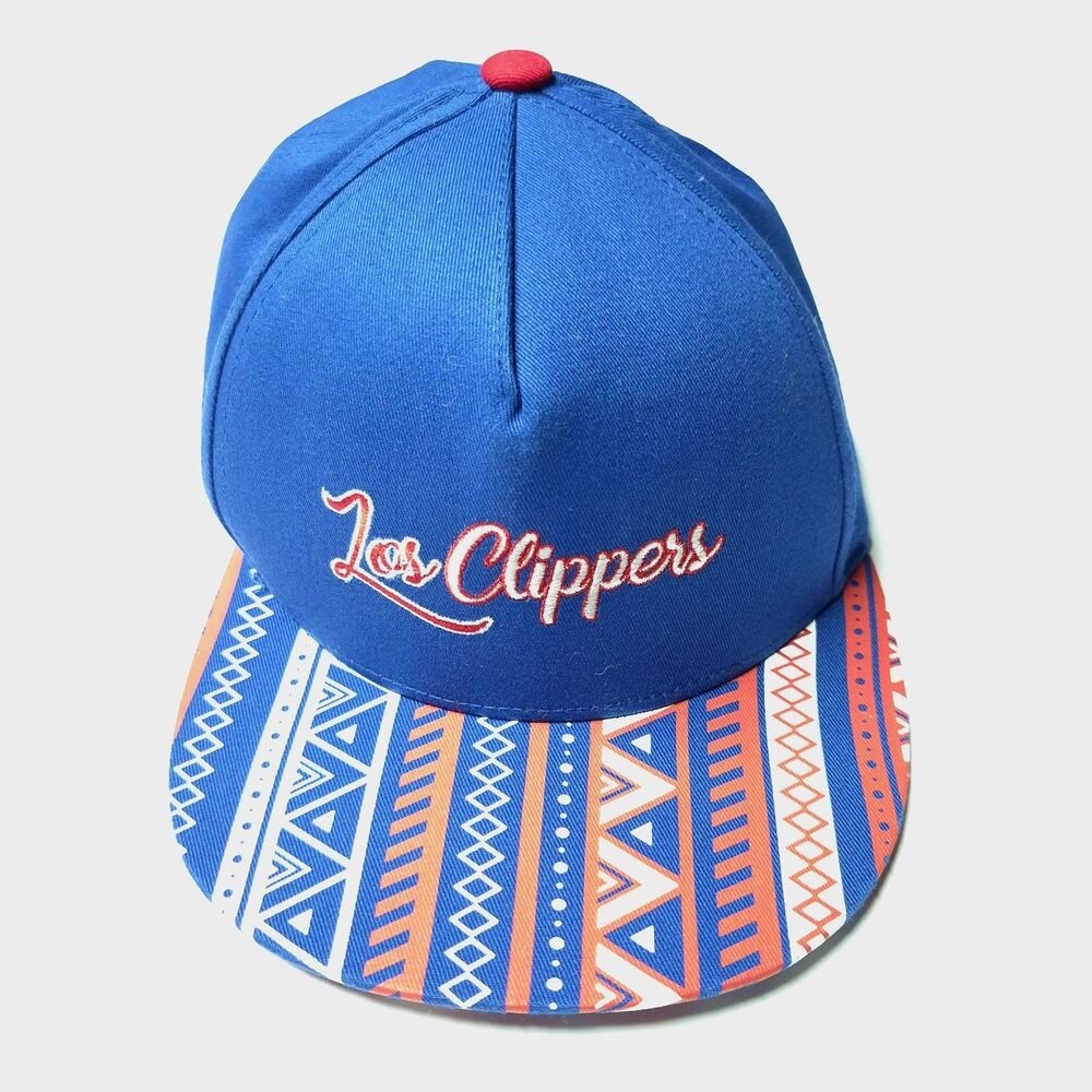 LA Clippers Snapback Hat Melonwear Agua Caliente Tribal Graphic Bill Cap NWOT - Picture 2 of 7